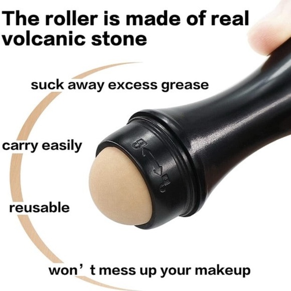 Oil Absorbing Volcanic Facial Roller - Picture 3 of 4